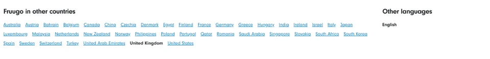 Previous Marketplace footer containing a long country list and an English language label.